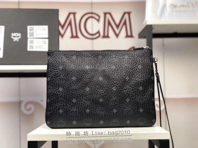 MCM手包 原單 2153貼標 MCMSTARK VICTORY時尚現代手包 3D貼花裝飾 MCM女手拿包  mdmc1258